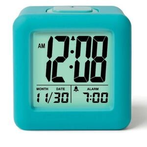 Timelink Rubber Calendar Alarm Clock